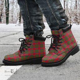 ScotsTee Shop Scottish MacKintosh Modern Clan Tartan All Season Boots