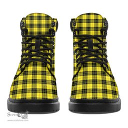 ScotsTee Shop Scottish MacLeod of Lewis Modern Clan Crest Tartan All Season Boots