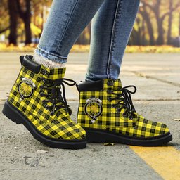 ScotsTee Shop Scottish MacLeod of Lewis Modern Clan Crest Tartan All Season Boots