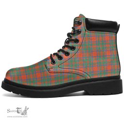 ScotsTee Shop Scottish MacKintosh Ancient Clan Tartan All Season Boots