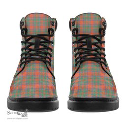 ScotsTee Shop Scottish MacKintosh Ancient Clan Crest Tartan All Season Boots