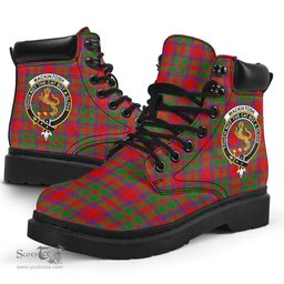 ScotsTee Shop Scottish MacKintosh Modern Clan Crest Tartan All Season Boots