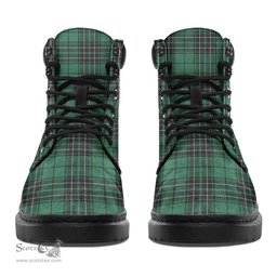 ScotsTee Shop Scottish MacLean Hunting Ancient Clan Tartan All Season Boots