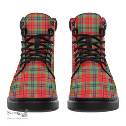 ScotsTee Shop Scottish MacLean of Duart Modern Clan Crest Tartan All Season Boots