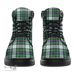 ScotsTee Shop Scottish MacKenzie Dress Modern Clan Crest Tartan All Season Boots