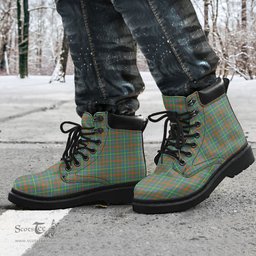ScotsTee Shop Scottish MacKintosh Hunting Ancient Clan Tartan All Season Boots
