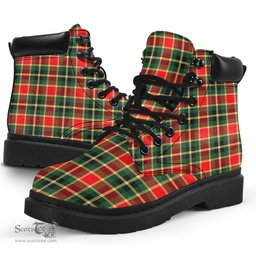 ScotsTee Shop Scottish MacLachlan Hunting Modern Clan Tartan All Season Boots