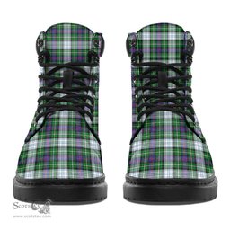 ScotsTee Shop Scottish MacKenzie Dress Modern Clan Tartan All Season Boots