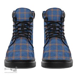ScotsTee Shop Scottish MacLaine of Loch Buie Hunting Ancient Clan Tartan All Season Boots