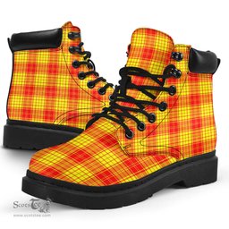 ScotsTee Shop Scottish MacLeod of Raasay Clan Tartan All Season Boots