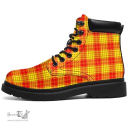 ScotsTee Shop Scottish MacLeod of Raasay Clan Tartan All Season Boots