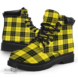 ScotsTee Shop Scottish MacLeod of Lewis Modern Clan Tartan All Season Boots