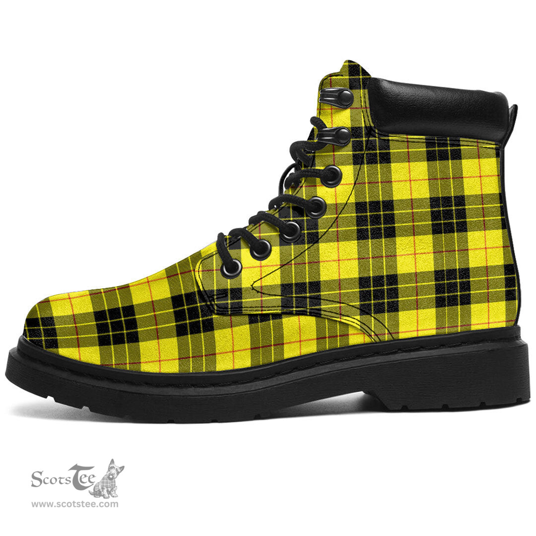 ScotsTee Shop Scottish MacLeod of Lewis Modern Clan Tartan All Season Boots