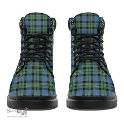 ScotsTee Shop Scottish MacKay Ancient Clan Tartan All Season Boots