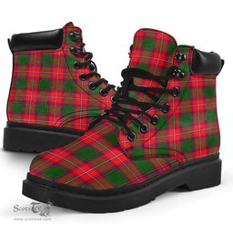 ScotsTee Shop Scottish Rattray Modern Clan Tartan All Season Boots