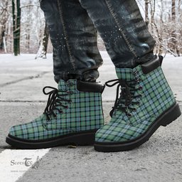 ScotsTee Shop Scottish Melville Clan Tartan All Season Boots