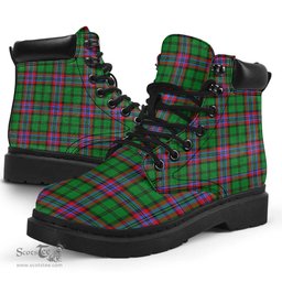 ScotsTee Shop Scottish McGeachie Clan Tartan All Season Boots