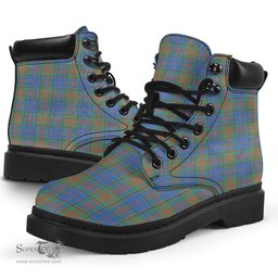 ScotsTee Shop Scottish Stewart of Appin Hunting Ancient Clan Tartan All Season Boots