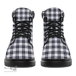 ScotsTee Shop Scottish MacRae Dress Modern Clan Crest Tartan All Season Boots