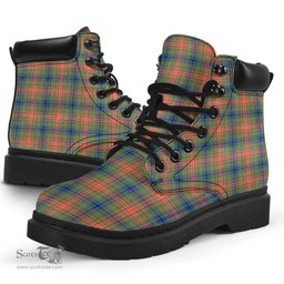 ScotsTee Shop Scottish Wilson Ancient Clan Tartan All Season Boots