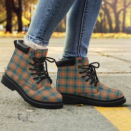 ScotsTee Shop Scottish Wilson Ancient Clan Tartan All Season Boots