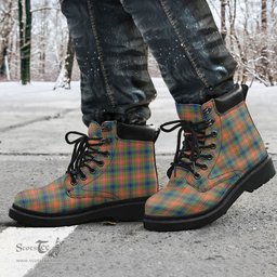 ScotsTee Shop Scottish Wilson Ancient Clan Tartan All Season Boots