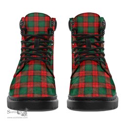 ScotsTee Shop Scottish Stewart Atholl Modern Clan Tartan All Season Boots