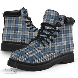 ScotsTee Shop Scottish Napier Modern Clan Tartan All Season Boots