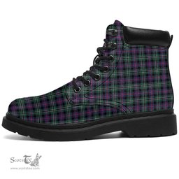 ScotsTee Shop Scottish Rose Hunting Modern Clan Tartan All Season Boots
