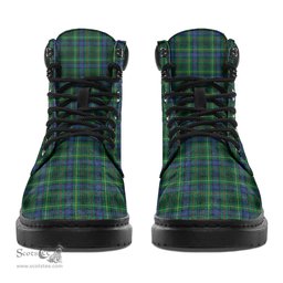 ScotsTee Shop Scottish Stewart Hunting Modern Clan Crest Tartan All Season Boots