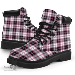 ScotsTee Shop Scottish MacPherson Hunting Modern Clan Tartan All Season Boots