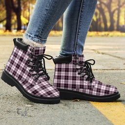 ScotsTee Shop Scottish MacPherson Hunting Modern Clan Tartan All Season Boots