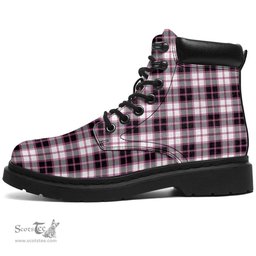 ScotsTee Shop Scottish MacPherson Hunting Modern Clan Tartan All Season Boots