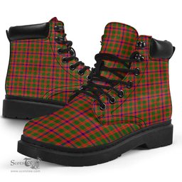 ScotsTee Shop Scottish Skene Modern Clan Tartan All Season Boots