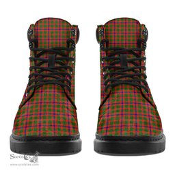 ScotsTee Shop Scottish Skene Modern Clan Tartan All Season Boots