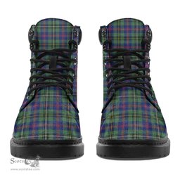 ScotsTee Shop Scottish Wood Modern Clan Crest Tartan All Season Boots