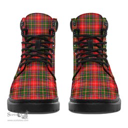 ScotsTee Shop Scottish Somerville Modern Clan Crest Tartan All Season Boots