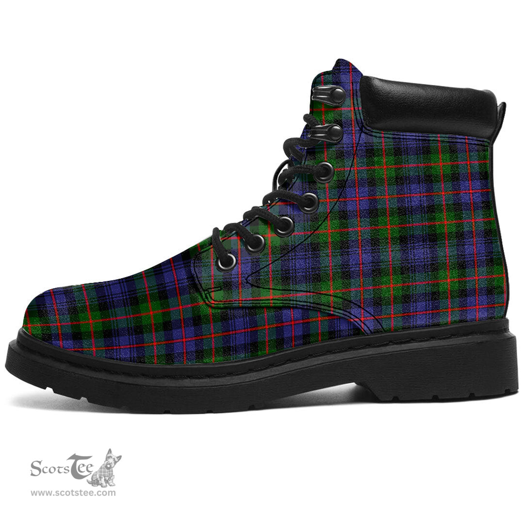 ScotsTee Shop Scottish Murray of Atholl Modern Clan Tartan All Season Boots