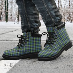 ScotsTee Shop Scottish Watson Ancient Clan Tartan All Season Boots