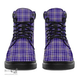 ScotsTee Shop Scottish Ochterlony Clan Crest Tartan All Season Boots