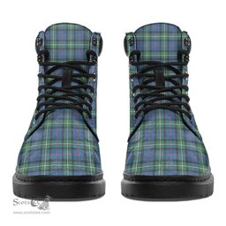 ScotsTee Shop Scottish MacPhail Hunting Ancient Clan Tartan All Season Boots