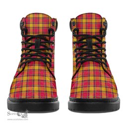 ScotsTee Shop Scottish Scrymgeour Clan Crest Tartan All Season Boots