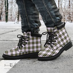 ScotsTee Shop Scottish MacPherson Dress Modern Clan Tartan All Season Boots