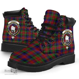 ScotsTee Shop Scottish Tennant Clan Crest Tartan All Season Boots