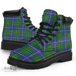ScotsTee Shop Scottish Turnbull Hunting Clan Tartan All Season Boots