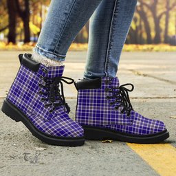 ScotsTee Shop Scottish Ochterlony Clan Tartan All Season Boots