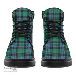 ScotsTee Shop Scottish Stewart Old Ancient Clan Tartan All Season Boots