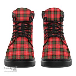 ScotsTee Shop Scottish Nesbitt Modern Clan Crest Tartan All Season Boots