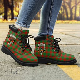 ScotsTee Shop Scottish Middleton Modern Clan Crest Tartan All Season Boots