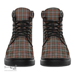ScotsTee Shop Scottish Murray of Atholl Weathered Clan Crest Tartan All Season Boots